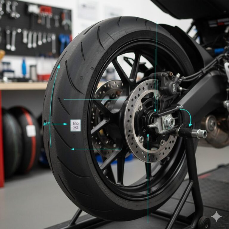 Oznaczenia na feldze motocyklowej